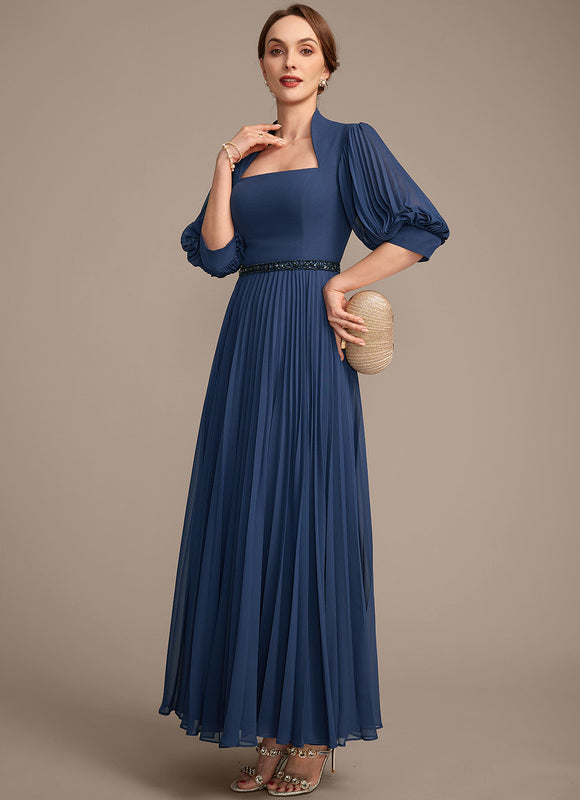 Robe Longue Plissée Élégante Nuit - gallery 3
