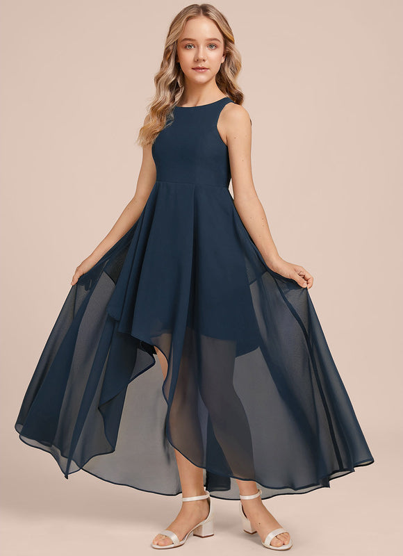 Robe Dos Nu Bleu Marine - gallery 4