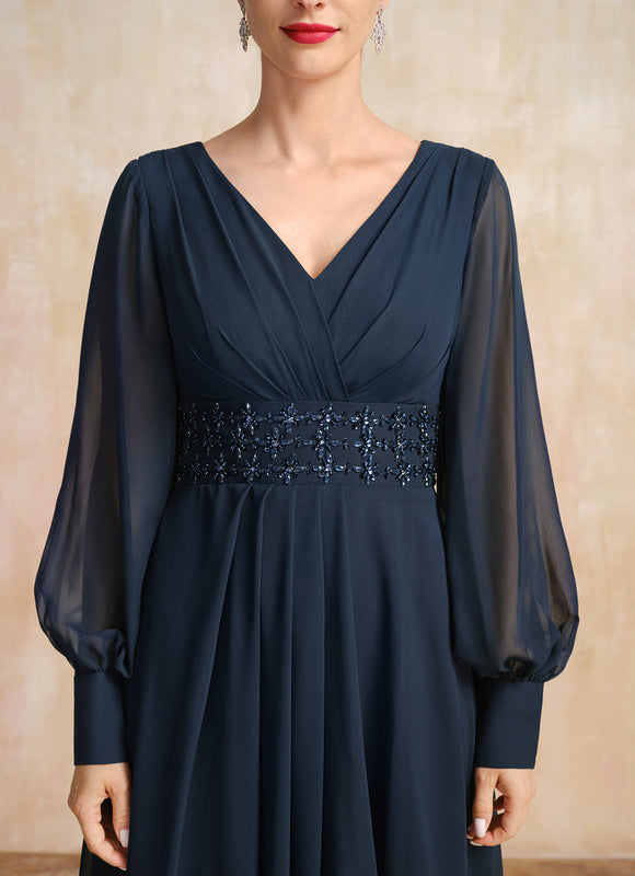 Robe Élégante Mousseline Nuit Chic - gallery 6