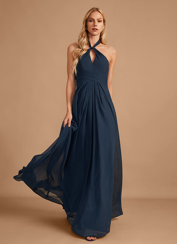 Robe Longue Licou Chic Élégante - gallery 2