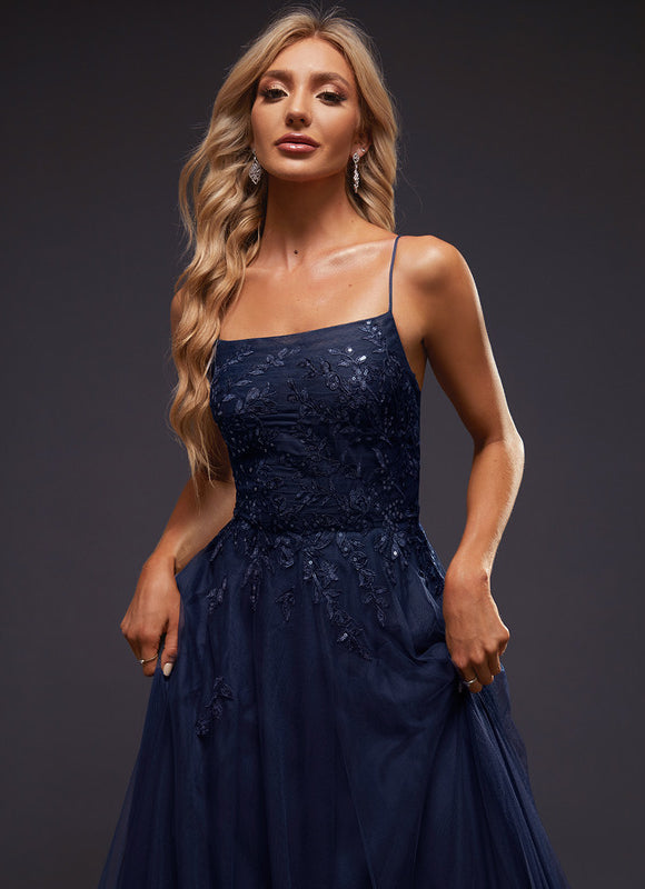 Robe De Bal Tulle Scintillante Élégante - gallery 4