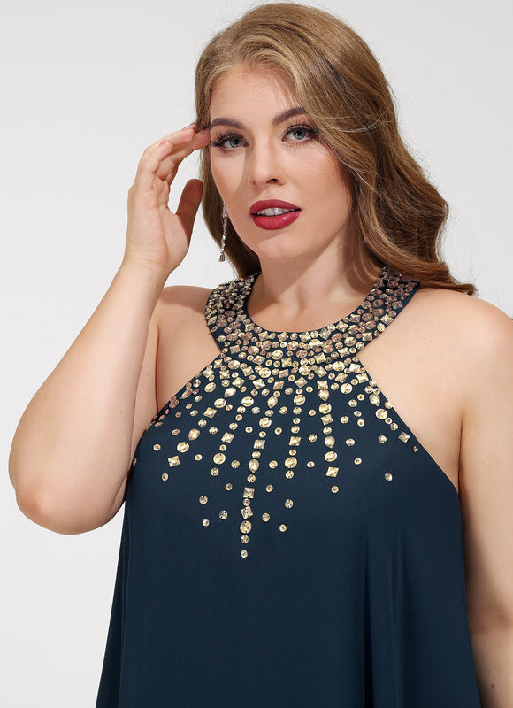 Robe Cocktail Étoilée Chic Nuit - gallery 9