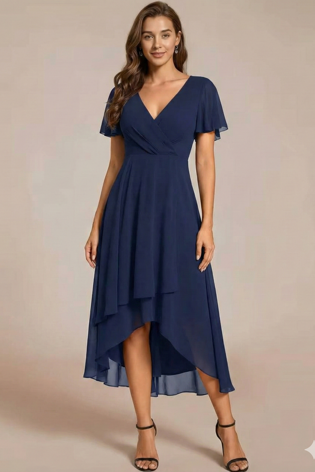 Robe Femme Bleu Marine Chic