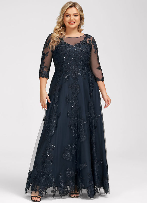 Robe Éblouissante Mère Mariée Paillettes - gallery 7