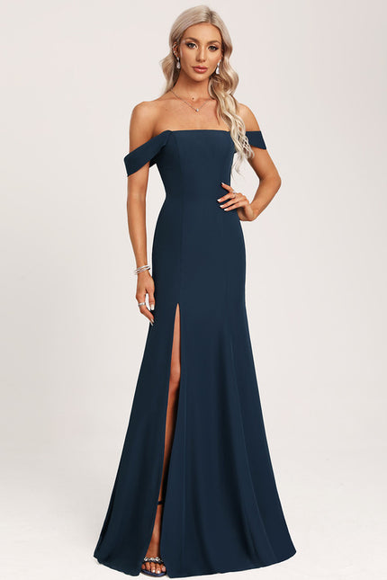 Robe Sirène Épaule Dénudée Chic
