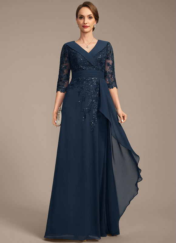 Robe Élégante Mère Mariée Paillettes