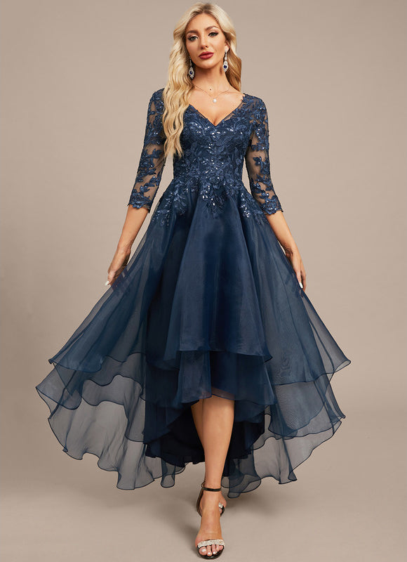 Robe De Soirée Chic En Organza