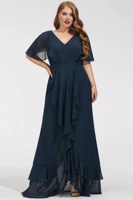 Robe Femme Bleu Marine Chic - gallery 7