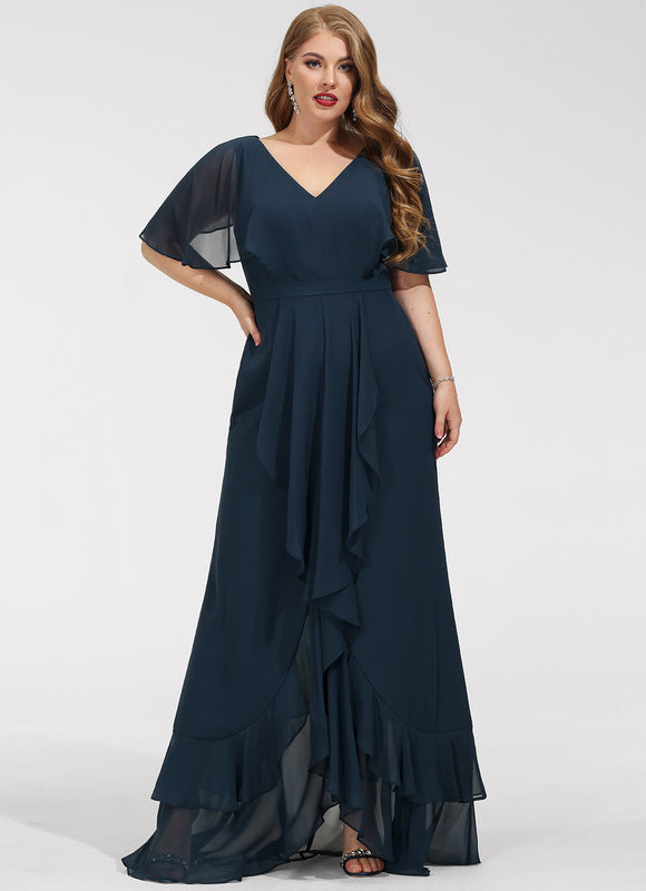 Robe Femme Bleu Marine Chic - gallery 7