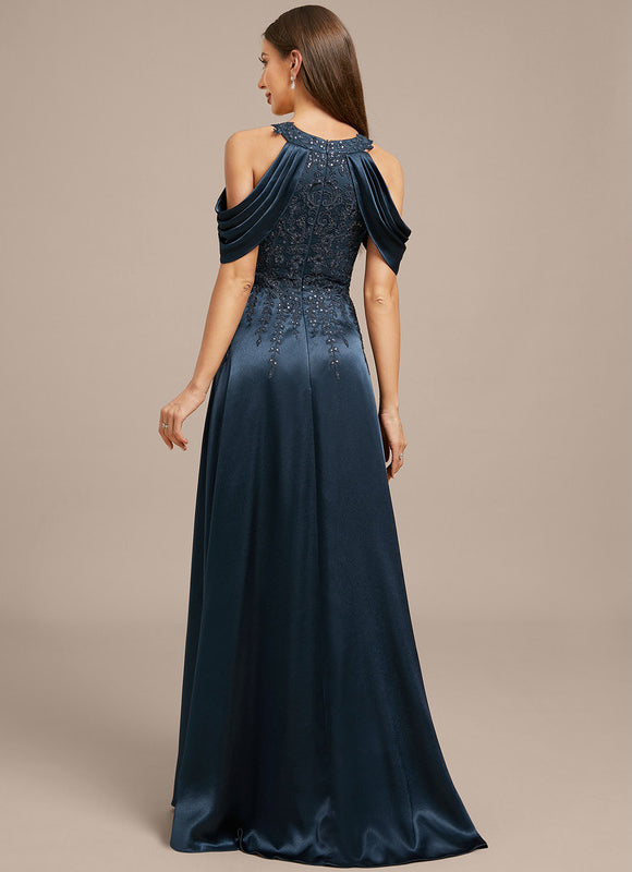 Robe Bleu Marine Elegante - gallery 6