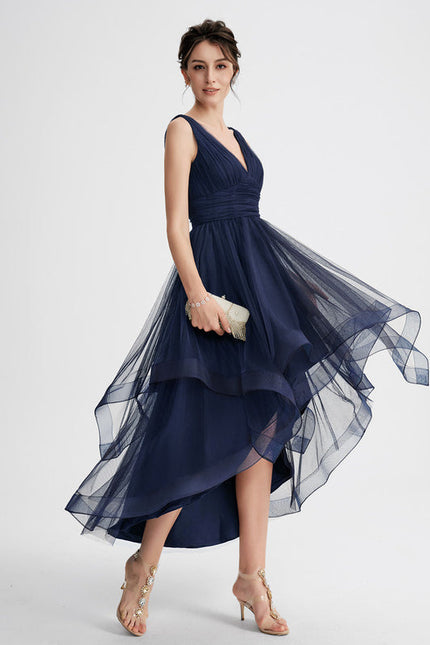 Robe Tulle Volants Chic Nuit - gallery 1