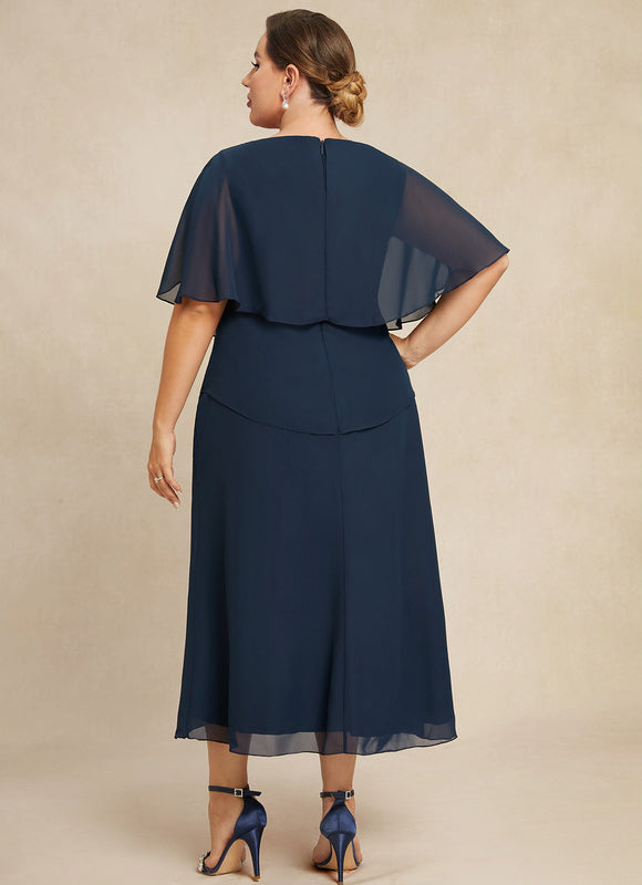 Robe Élégante Mère Mariée Fluide - gallery 8