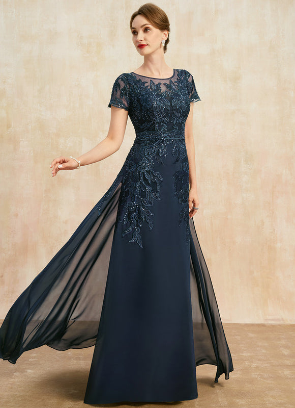 Robe Élégante Mère Mariée Paillettes
