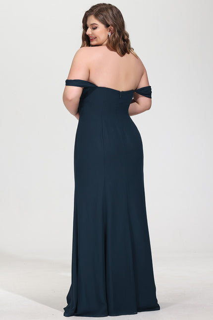 Robe Sirène Épaule Dénudée Chic - gallery 8