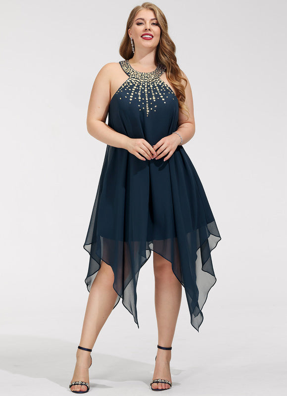 Robe Cocktail Étoilée Chic Nuit - gallery 8