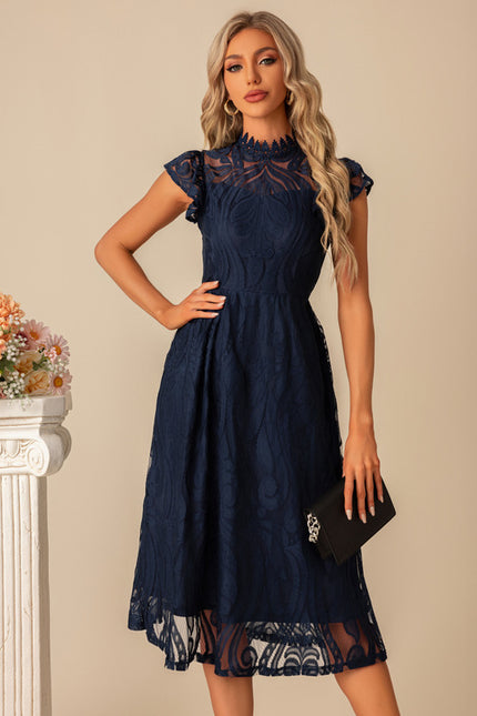 Robe Maya Bleu Marine - gallery 4