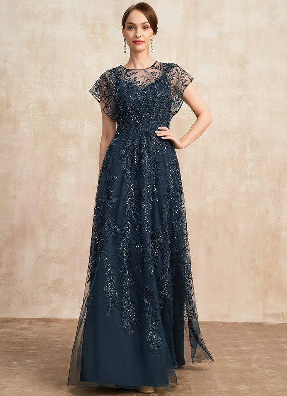 Robe Éblouissante Mère Mariée Paillettes - gallery 5