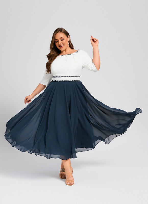 Robe Élégante Mère Mariée Chic - gallery 8