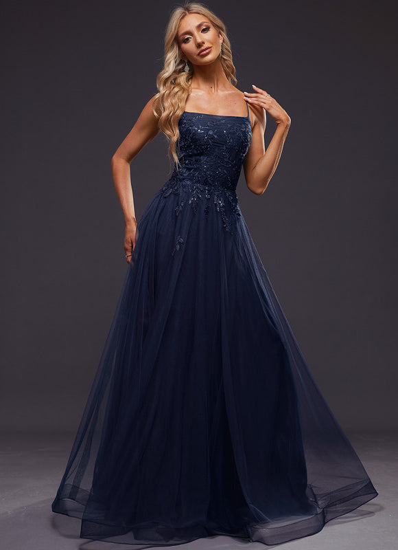 Robe De Bal Tulle Scintillante Élégante - gallery 3