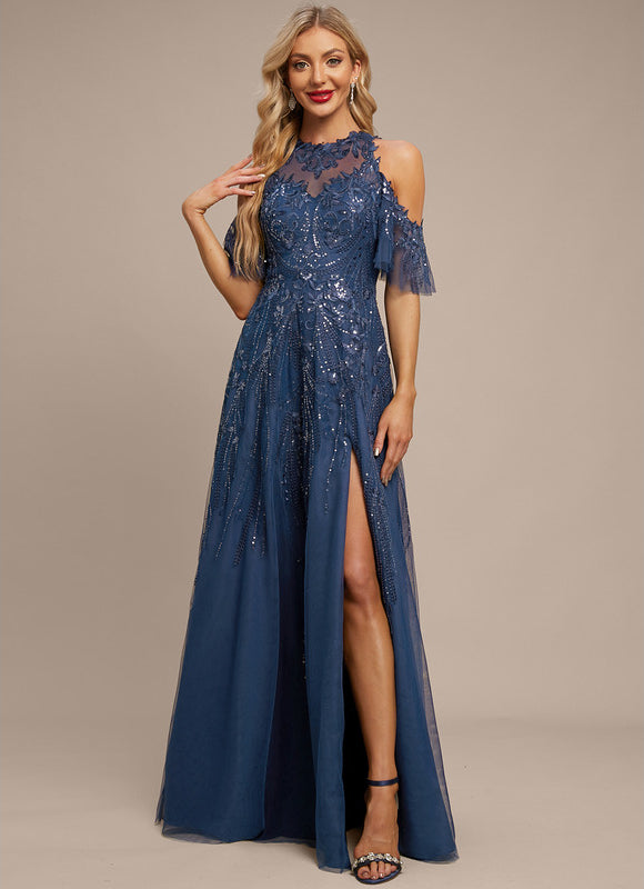 Robe De Soirée Pailletée Chic - gallery 4