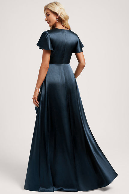 Robe Empire Bleu Marine - gallery 4