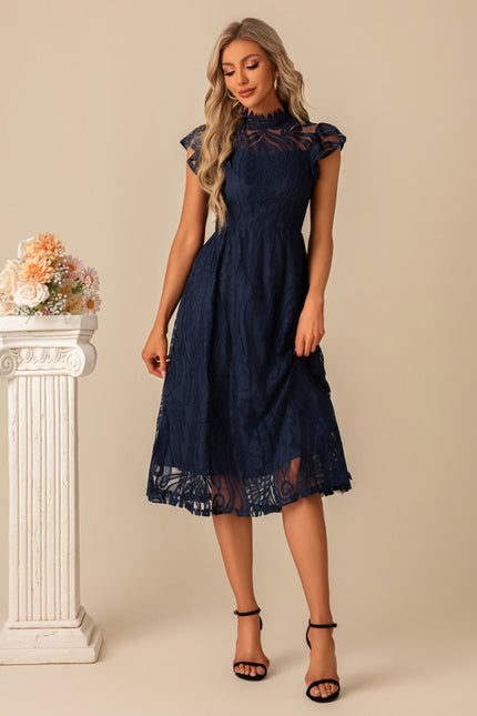 Robe Maya Bleu Marine - gallery 3