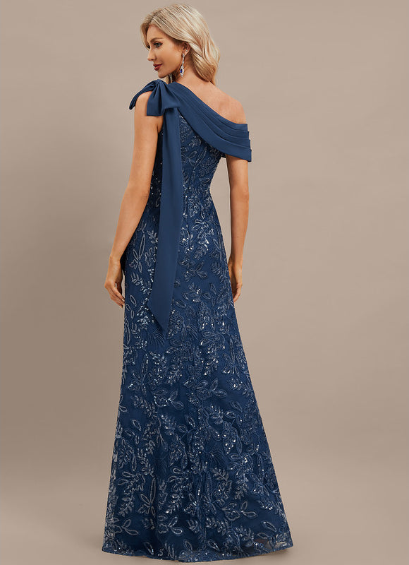Robe Soirée Pailletée Col Unique - gallery 6