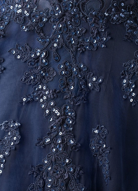 Robe De Bal Tulle Pailletée Élégante - gallery 3