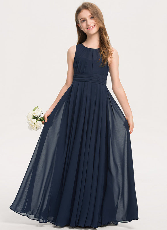 Robe Enfant Élégante Mousseline Nuit