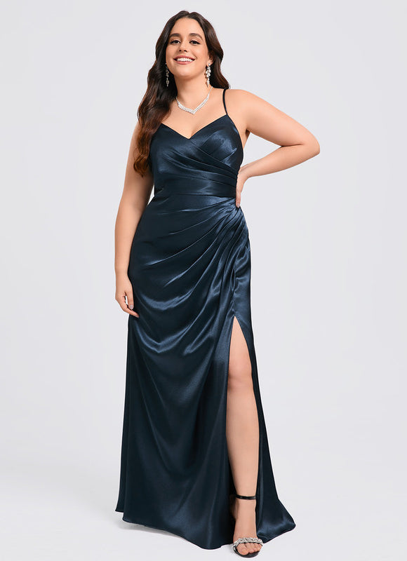 Robe Empire Bleu Marine - gallery 6