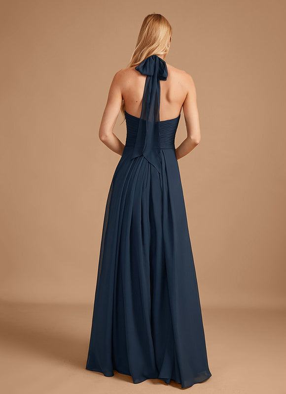 Robe Longue Licou Chic Élégante - gallery 4