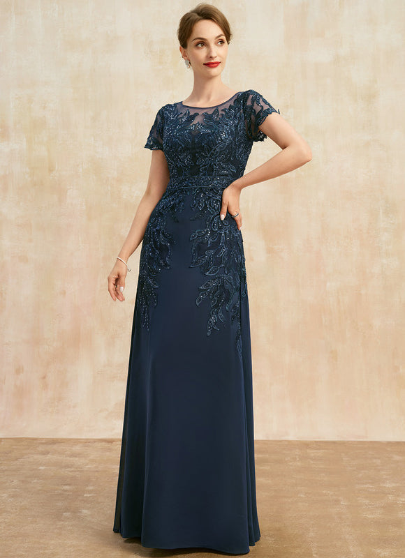 Robe Élégante Mère Mariée Paillettes - gallery 3