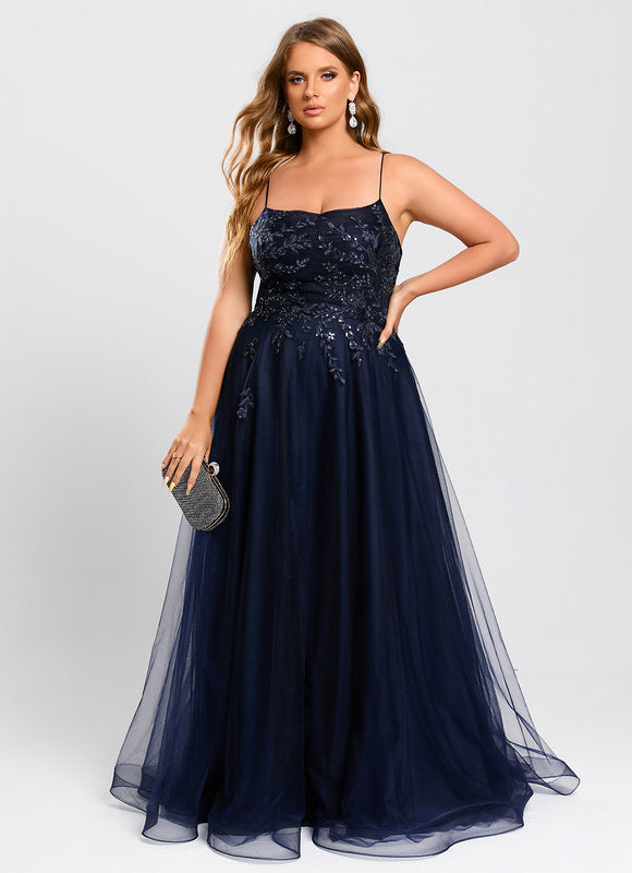 Robe De Bal Tulle Scintillante Élégante - gallery 9