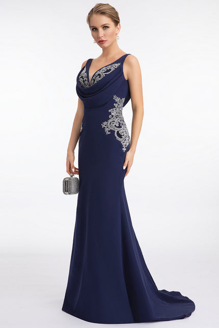 Robe Sirène Élégante Traîne Chic - gallery 5