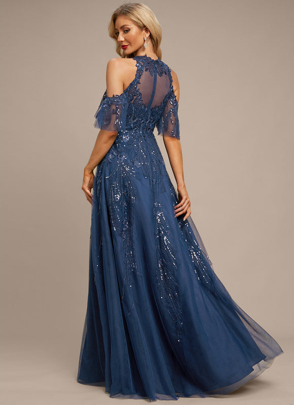 Robe De Soirée Pailletée Chic - gallery 6