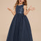 Robe Bleu Marine Tulle