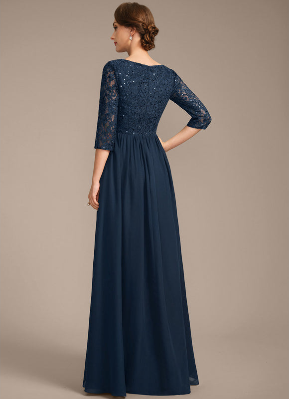 Robe Longue Mère Mariée Élégante - gallery 5