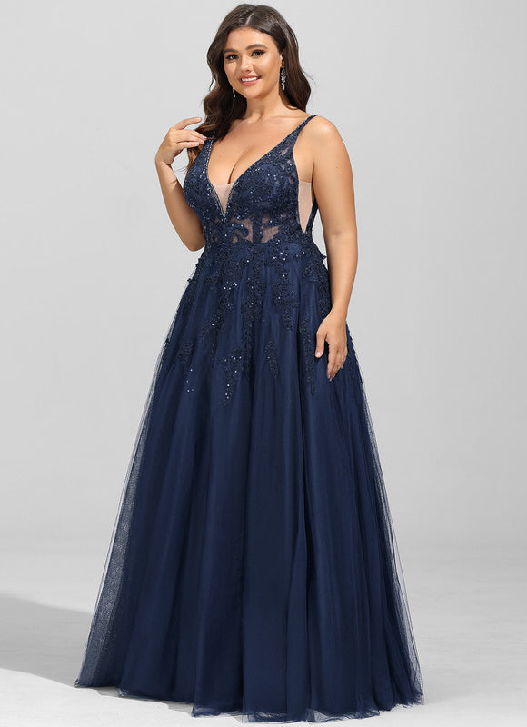 Robe De Bal Tulle Pailletée Élégante - gallery 7