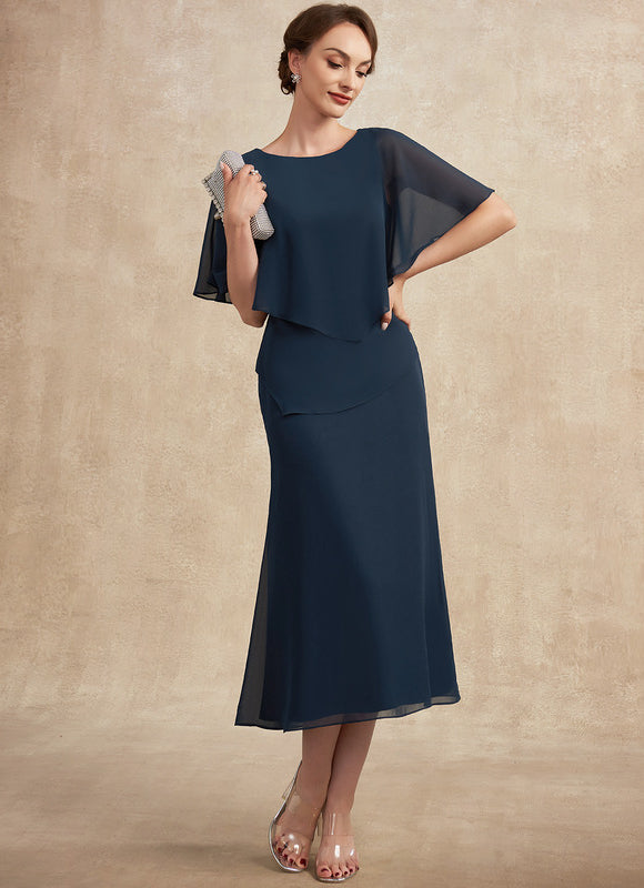 Robe Élégante Mère Mariée Fluide